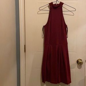 Ax Paris maroon dress